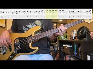 My Sharona by The Knack Isolated Bass Cover with Tab