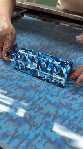 Factory Assembly Line, Water Transfer #Hydrographic #Craftshorts #Printing #Diy #Shorts