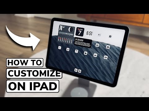 Ultra Minimalist Homescreen Setup for iPad (Full Customization Tutorial)