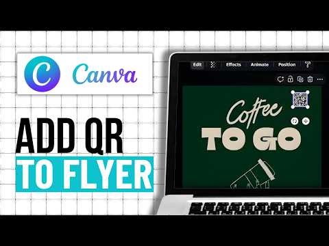 How To Add A QR Code To A Flyer On Canva (Step By Step)
