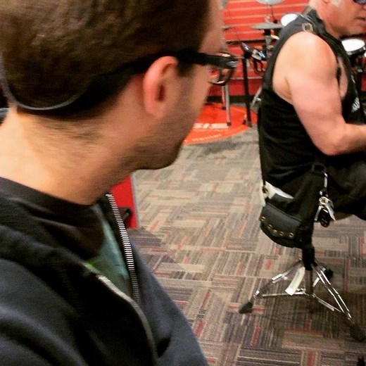 Having a Little Drum fun with my Son Max. | Andrew Dice Clay ( Official )
