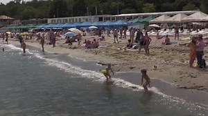 Ukraine's Odesa opens a few beaches for the first time since Russian invasion
