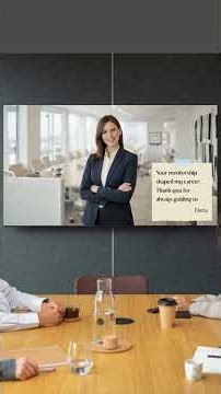 Retirement Tribute Video 👏 | Editable Canva Template