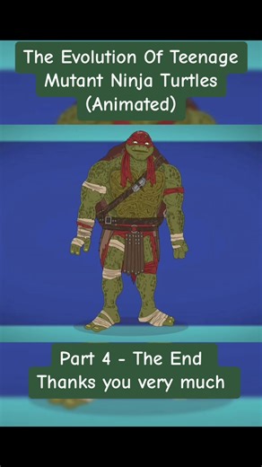 The Evolution Of Teenage Mutant Ninja Turtles (Animated)#animation #tmnt #tmnt2012 #viral #fypシ #cartoon