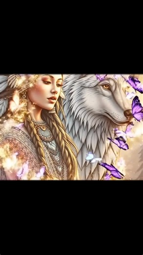 She Wolf coloring for everyone age #CreativeVikin