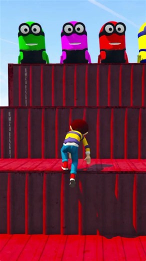 GTA 5 Rudra Jumping Into Pool (Euphoria Physics/Ragdolls) #shorts
