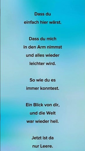 ich vermisse dich schatz #liebe #trauer #viral #sprüche #zitate #gedicht #beziehung #gedanken