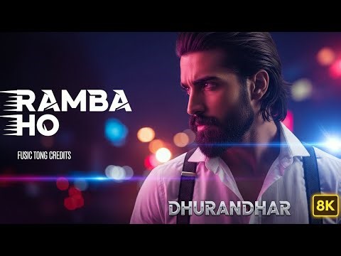 Ramba Ho 8K | Dhurandhar Movie Song | Ranveer Singh | Trending Bollywood Song