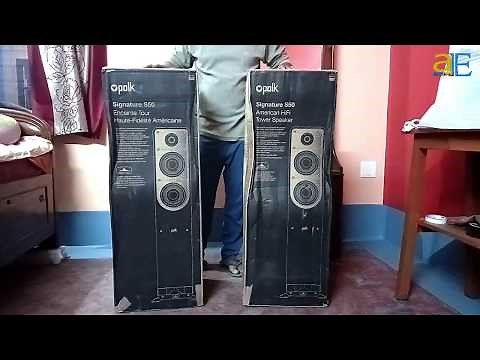 Polk Signature S50 Floorstanding Speaker || UNBOXING || Close View