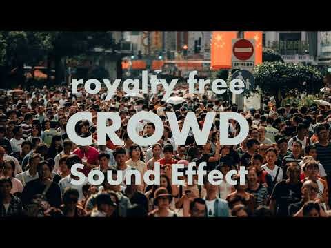 energetic crowd short chanting SOUND EFFECT free ASMR