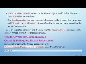 Understanding Why Your Worker Is Operating in the Wrong Thread in Qt