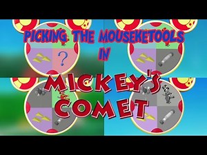 Picking The Mouseketools In Mickey's Comet