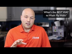 What's the BEST WAY to Wash My Walls?