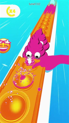 pop run level 112 💩🥚🥚💩 | #trending #shorts #viral #feed #funny #gameplay