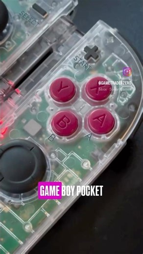 Nintendo Switch 2? Custom Game Boy Pocket Inspired Joy-Cons #gameboycollection #gameboy