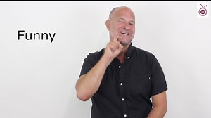 Auslan: FUNNY sign Emotion Signs: Learn how to sign FUNNY. 1st: Practise the sign by just doing the handshape in motion & in the correct position. 2nd: Now do the sign with feeling to give it meaning! Happy signing! | Auslan Online