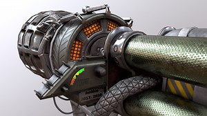 Black Ops Zombies Thundergun - 3D model by KipperTD