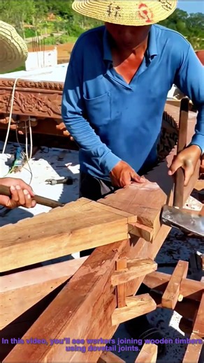 Traditional Woodworking: Joining Timbers with Dovetail Joints