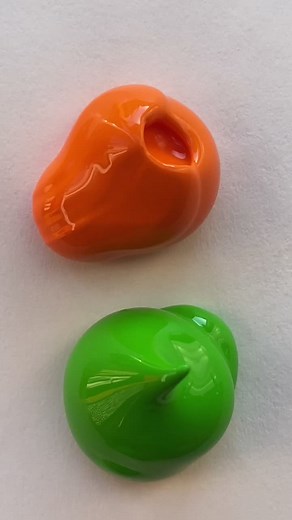 Orange and Green Color Mixing Tutorial