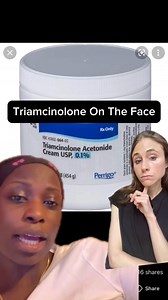 17K views · 133 reactions | Triamcinolone on the face is a bad idea. #triamcinolone #skincareadvice #dermatologist sandybalencii on TT | Dr Dray | Facebook