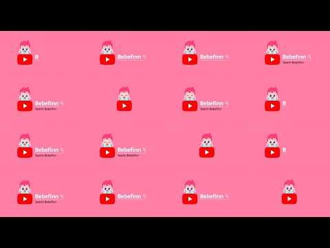 BEBEFINN Super Subscribe Logo Intro Over 1,000,000 TIMES