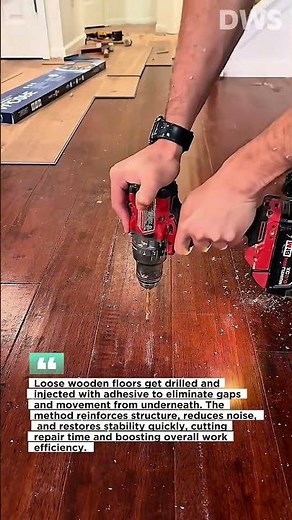 Smart Floor Fix That Locks Loose Boards Fast