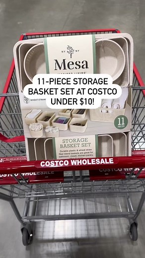 Can you believe this is only $9.99!? These are such a great way to organize your cabinets and drawers. What do you think? #costco #organization #deals