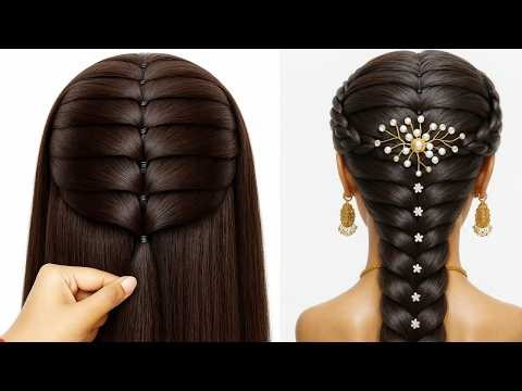 Beautiful Easy - Ponytail Hairstyle Tutorial for Beginners | hairstyle For Party | New hairstyle
