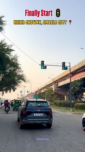 21K views · 1K reactions | Finally Traffic Light Signal Start Kalka Chownk, Ambala City  #ambala #weloveambala #traffic #trafficlight #newstart #news #trending #ambalacity #kalkachownk  | We Love Ambala | Facebook