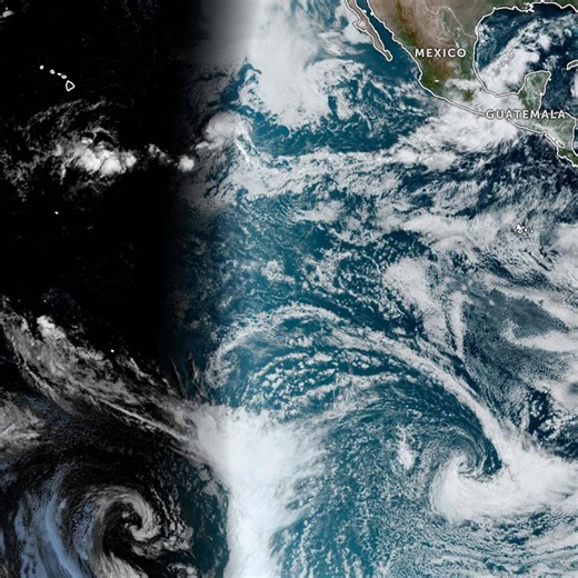 Did you know there’s a solar eclipse happening right now? 🌙 Here you can see the moon’s shadow moving across the Pacific Ocean: https://zoom.earth/maps/satellite/#view=-12.7,-122,3.63z/date=2024-10-02,18:10 | Zoom Earth