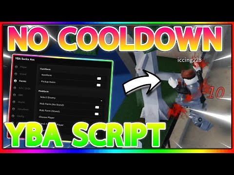 OP YBA NO COOLDOWN SCRIPT - INF SKILLS HACK 🔥 Roblox YBA Script