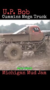 Big ol dodge mega truck at Michigan mud jam #michiganmotorsports | Buddy713 - Michigan Motorsports