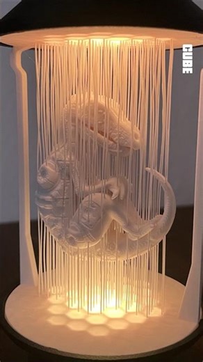 3D Printed Cyber Raptor Incubator