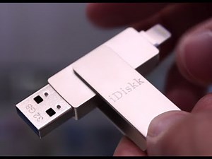 Pendrives USB iDiskk【Cómo ampliar la memoria de tu iPhone y iPad】