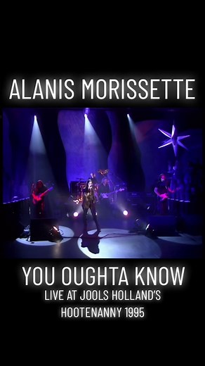 Alanis Morissette - You Oughta Know | Live Performance 1995