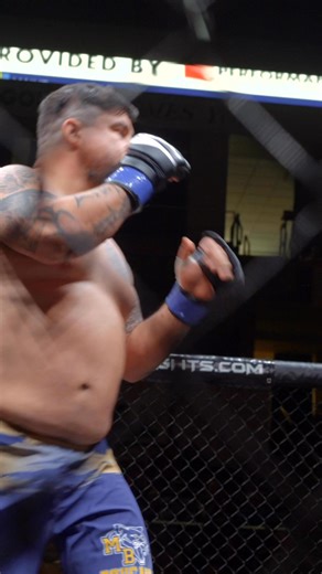 Mike Hansen reminding everyone just how much havoc a #MVHS State Champ wrestler can wreak with his hands.” | New England Fights