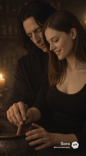 Potions Master’s lesson-#lostboy #severusandsamantha #professorsnape #severussnape #severus