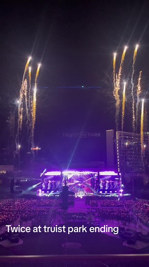 Twice Concert Fireworks Spectacular at Truist Park