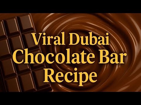 Viral Dubai Chocolate Bar (Pistachio + Kataifi) Recipe – Easy Homemade Dessert