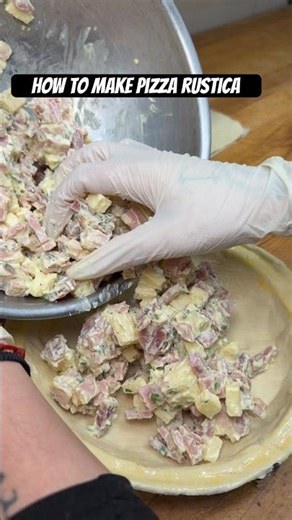How To Make Pizza Rustica! #pizzarustica #easter #pasqua
