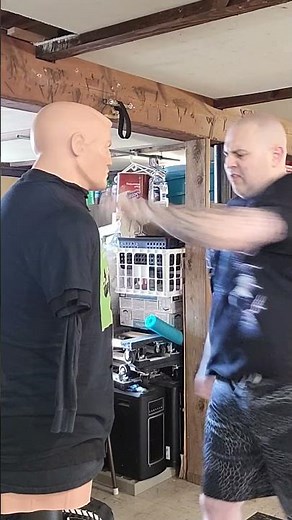 Reenacting the Knife Technique From The Hunted(2003) #shortsvideo