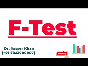F - Test | Calculation Of F test | Testing Of Hypothesis | Statistics | Economics | Research | CUET