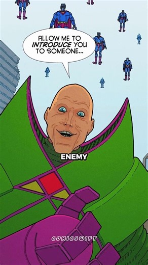 Lex Luthor Distraction and kryptonite theft #supermanthekryptonitecrises #superman #lexluthor #dc