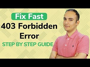 How to Fix The 403 Forbidden Error in WordPress - 2021 Tutorial | Easy FIx