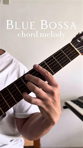 BLUE BOSSA - Chord Melody (mi versión) #guitarra #guitar #jazz