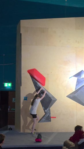 another one from the flashmasters finals #competition #climbing #fun #bouldering #fyp