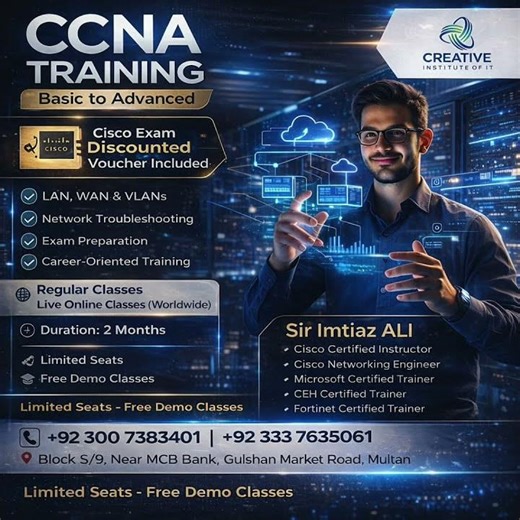 CCNA Training – Basic to Advanced