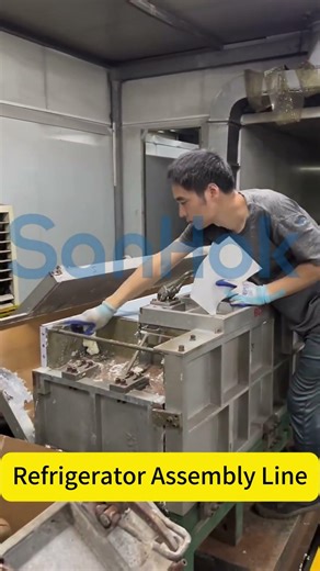 Complete Turnkey Home Refrigerator Assembly Line for Household Fridge Manufacturing Plant