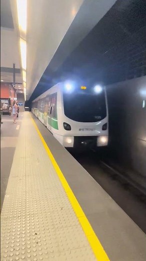 Transperth C-series Train (Set 135) Arrives @ Perth Underground Station #perth #train #transperth