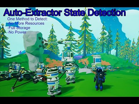 Astroneer: Auto-Extractor State Detection